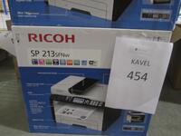 Ricoh 3 in 1 printer SP213SFNw NIEUW