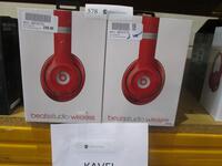 2x Beats Studio Wireless Rood nieuwprijs € 379,-