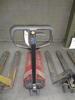 Pallet shuttle truck, steel framed, manual hydraulic