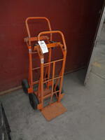 Sack truck, steel framed, 4 wheel x 2