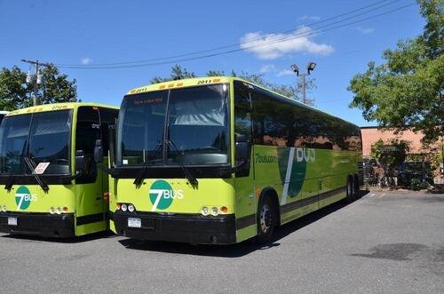 (2010) PREVOST X3-45 Passenger Coach w/ Volvo D13 SCR Engine, Allison B500 Trans, VIN # 2PCG33494AC 729869, Fleet # 2011, Miles: 556,876