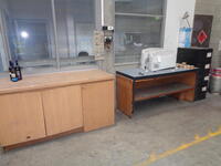 Fling Cabinet, table, cabinet, 3 heaters, lamp and spray unit