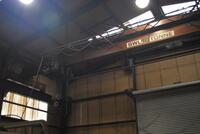 Pelloby 10 ton pendant controlled electric overhead crane, approx. span 17m.