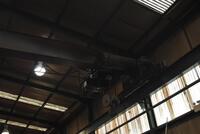 Munck 10 ton pendant controlled electric overhead crane, approx. span 17m.