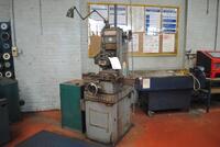 Brown & Sharpe 510 horizontal spindle Surface Grinder, Ser. No. 523510-604, Complete with: 255 mm x 110 mm permanent mag. chuck & dust extractor