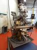 Bridgeport Universal turret mill, table 1220 mm x 225 mm. Ser. No. 309630679V. Complete with remounted slotting head, power feed to long traverse, 2 axis DRO & coolant. - 4