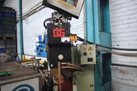 Dengensha spot welder, type NDX-07-410-CE, Ser. No. 05-2929A-4, mfd. 2005, 72 kva, complete with RNS-S6-DLH feeder, Ser. No. 15291