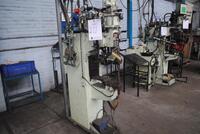 Dengensha NDC 50-46 spot welder, Ser. No. 91-5652-25, mfd. 1991, 50 kva.