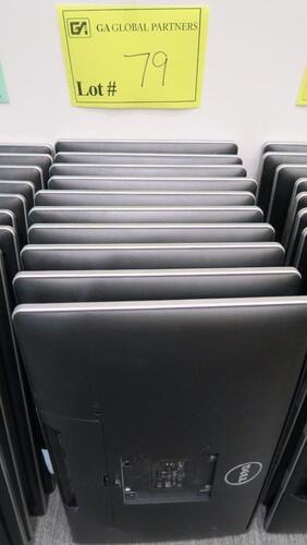 LOT OF 10, DELL P2314HT 23" COMPUTER MONITOR, VGA, DVI-D, DISPLAY PORT, USB, NO STAND. MSRP $249