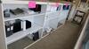 LOT OF 3, WHITE STEEL OPEN FACE STOREGE CABINET, FRONT AND BACK SHELF RAILS, FULLY ADJUSTABLE. W 48" X D 20" X H 56", CONFIGURED AS SHOWN. MSRP $750 EACH. - 2