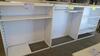 LOT OF 3, WHITE STEEL OPEN FACE STOREGE CABINET, FRONT AND BACK SHELF RAILS, FULLY ADJUSTABLE. W 48" X D 20" X H 56", CONFIGURED AS SHOWN. MSRP $750 EACH. - 2