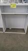 LOT OF 2, WHITE STEEL OPEN FACE STOREGE CABINET, FRONT AND BACK SHELF RAILS, FULLY ADJUSTABLE. W 48" X D 20" X H 56", CONFIGURED AS SHOWN. MSRP $750 EACH.