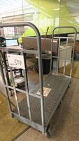 U-BOAT 6 WHEELED STOCK ROOM CART., DELAYED PICK UNTIL AFTER JULY 25TH.