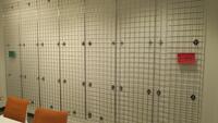 LOT OF 7, 2' X 8' CHROME GRID WALL. INCLUDES RELATIVE WALL BRACKETS. MSRP $35