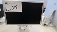 APPLE CINEMA HD DISPLAY, 23", WITH STAND, POWER BLOCK, AND CABLES. MSRP $1499