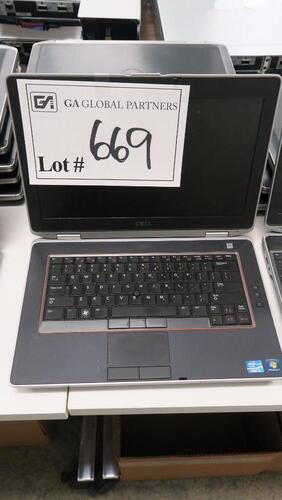 LOT OF 6, DELL LAPTOP, LATITUDE E6420, i5, WIN 7, AC ADAPTOR. MSRP $
