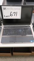 LOT OF 1, DELL LAPTOP, LATITUDE E6520, i7, WIN 7, AC ADAPTOR. MSRP $