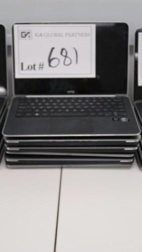 LOT OF 6, DELL LAPTOP, XPS 13-L322X, i5, SSD HD, WIN 7, AC ADAPTOR. MSRP $