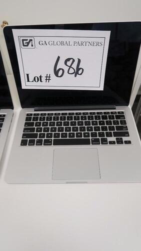 LOT OF 1, APPLE MACBOOK PRO A1502, 13",