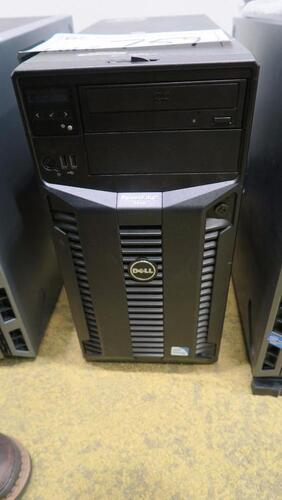 DELL POWEREDGE T310, SERVICE TAG #52J92P1, PENTIUM G6950 2 CORE @2.8 GHz, 4 G RAM, 2 - 500GB SATA HD.