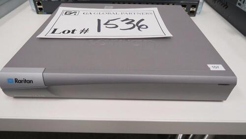 RARITAN DLX-116 ENTERPRISE KVM OVER IP. DELAYED PICK UP UNTIL JULY 18th.