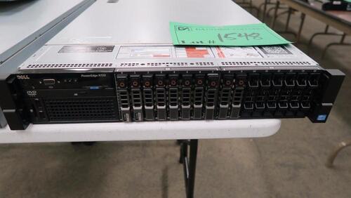 Dell PowerEdge R720, Serial Number 5F429Y1, Express Code 11797728985, 2 - XEON E5-2637 @ 3GHz, 8 G RAM, 2 - 900GB SAS 10K. DELAYED PICK UP UNTIL JULY 18th.