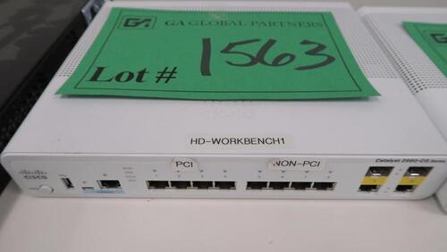 CISCO WS-C2960CG-8TC-L COMPACT SWITCH. DELAYED PICK UP UNTIL JULY 18th.