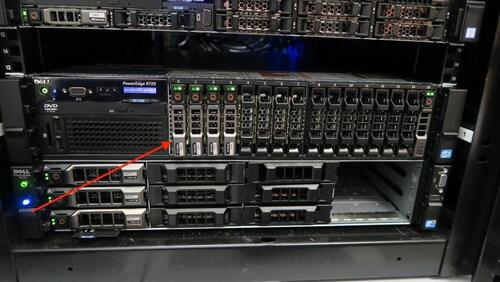 Dell PowerEdge R720, Service Tag 785VR52, Express Code 15731085350, 2 - XEON E5-2643 4 CORE @ 3.3 GHZ, 8 G RAM, 4 - 900GB SAS 10K, 1 - 2TB SAS 10K. NOT AVAILABLE FOR PICK UP UNTIL JULY 27TH AND MUST BE PICK UP ON JULY 27TH OR JULY 28TH ONLY!