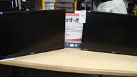 Qty 2 Asus VN247 24" Flat panel Monitor with multiscreen desk mount in box