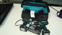 Makita cordless drills with case