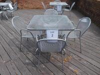 EMU 36" X 36" DINNING SET (TILTED KILT PATIO)