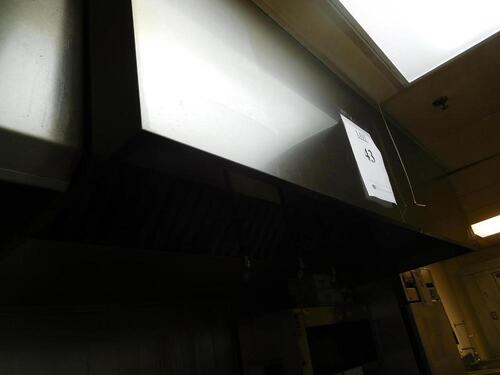 CAPTIVE AIRE EXHAUST HOOD 90" X 48" X 22" (TILTED KILT KITCHEN)