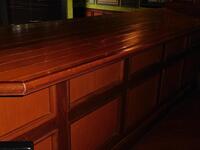 (LOT) ALL WOOD PANELS, MOLDINGS, BASE BOARDS, BAR WOOD TOPS, THROUGH OUT TILTED KILT RESTAURANT (TILTED KILT RESTAURANT)