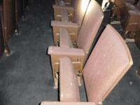 158 RECLYNING THEATER CHAIRS (INSIDE THEATER)