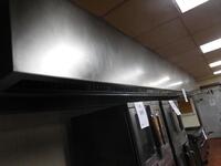 244" X 48" X 23" STAINLESS STEEL EXHAUST HOOD (THAI CAFâ€¦ KITCHEN)