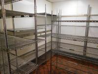 (9) ASST'D WIRE RACKS (THAI CAFâ€¦ KITCHEN)