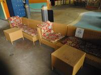 (2) OUTDOOR WICKER SOFA SET (COCO WATER PARK)