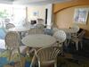 (4) GROSFILLEX 42" ROUND TABLES WITH 4 CHAIRS EACH (COCO WATER PARK)