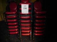 (23) SHELBY WILLIAMS STACKABLE BANQUET CHAIRS (ARCADE ROOM)