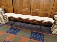 (14) 96" X 18" MITY-LITE RECTANGULAR BANQUET TABLES (BANQUET ROOM)