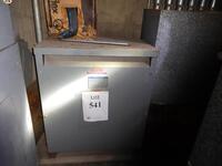 SORGEL 280/120 VOLT TRANSFORMER (BASEMENT ROOM 5) (DELAYED PICK UP 9-10-17)