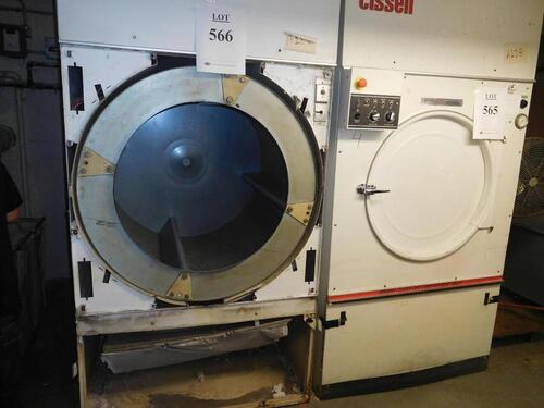 CISSELL DRYER MODEL HD125G (BASEMENT LAUNDRY ROOM)