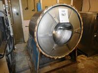 (1) MILNOR WASHER AND (1) MILNOR DRYER FOR SCRAP OR PARTS (BASEMENT LAUNDRY ROOM)