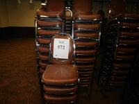 (25) SHELBY WILLIAMS STACKABLE BANQUET CHAIRS (BASEMENT BANQUET ROOM)