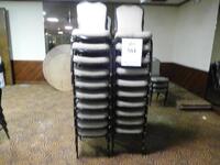 (40) SHELBY WILLIAMS STACKABLE BANQUET CHAIRS (BASEMENT BANQUET ROOM)