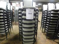 (50) SHELBY WILLIAMS STACKABLE BANQUET CHAIRS (BASEMENT BANQUET ROOM)