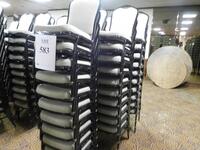 (50) SHELBY WILLIAMS STACKABLE BANQUET CHAIRS (BASEMENT BANQUET ROOM)