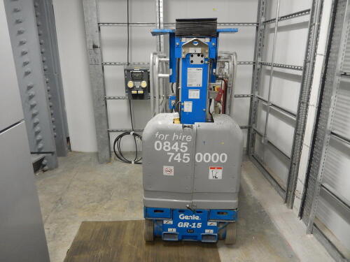 Genie GR15 Scissor Lift (NOW SOLD)