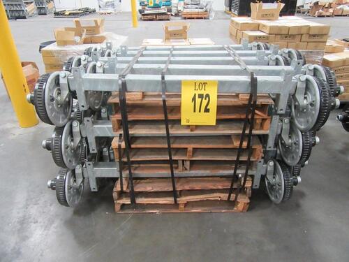 LOT (15) UFP TRAILER AXLES, 150-AXLE/69.5 HF/52 FR/ 6K