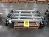 LOT (4) UFP AXLES, 150-ELEC/69.5HF/52F/6K